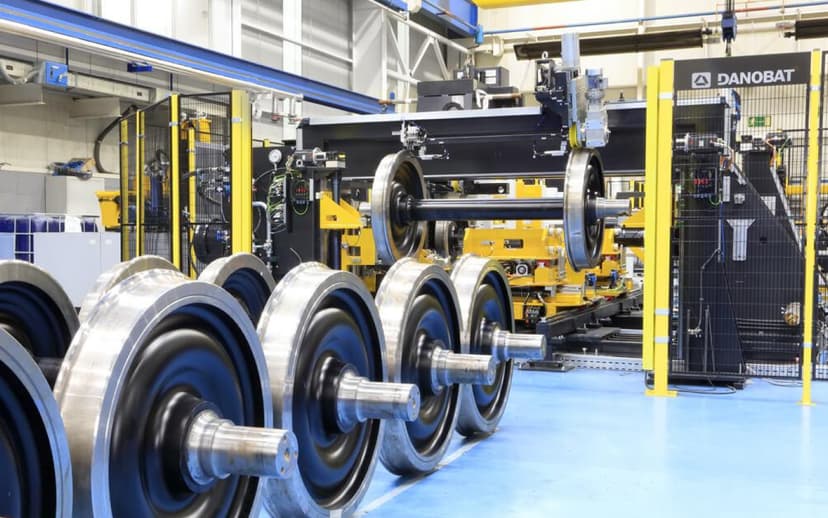 Giải pháp doa và lắp bánh tàu tự động Giải pháp doa và lắp bánh tàu tự động