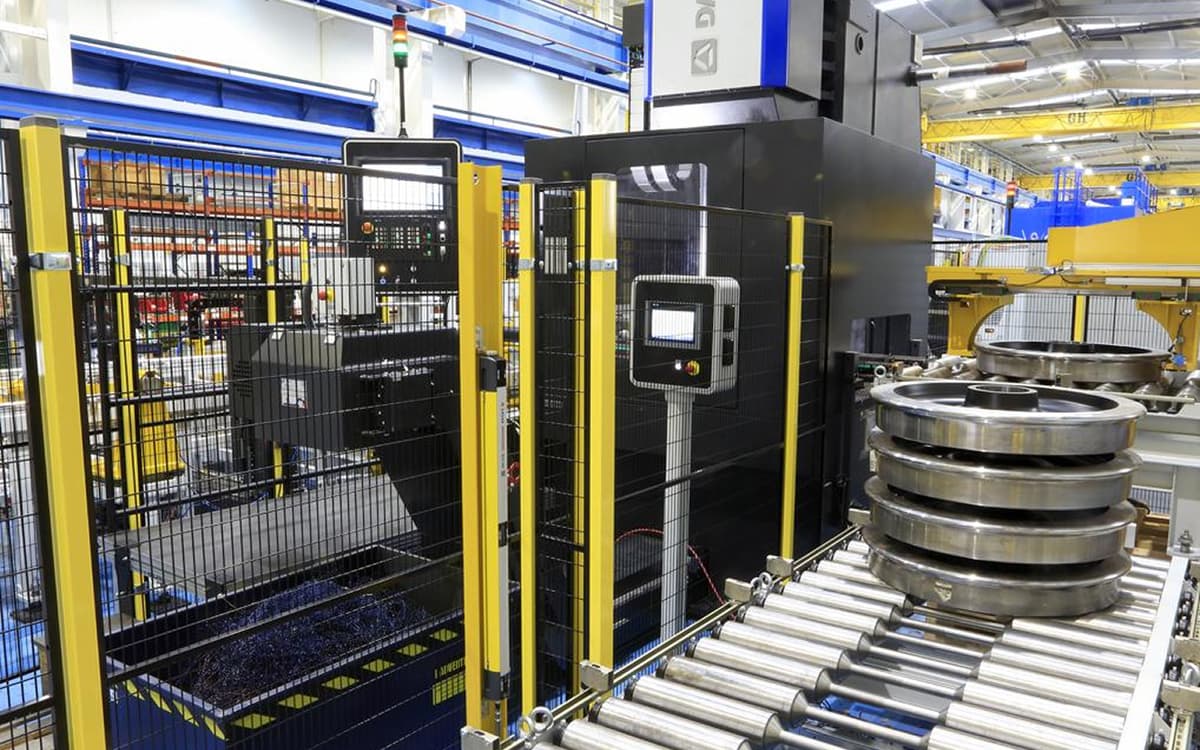 Hệ thống có thể vận hành với 1 máy doa nếu cần Hệ thống có thể vận hành với 1 máy doa nếu cần